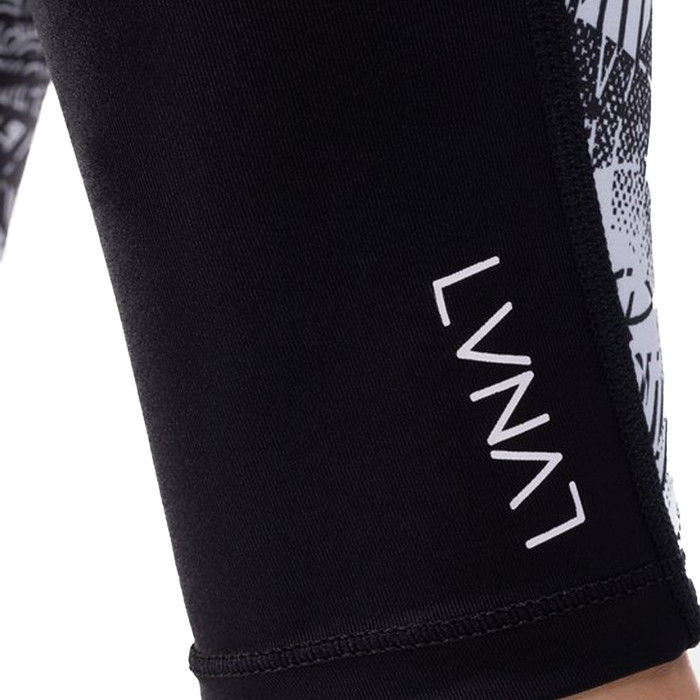 2024 Gul Womens Luna7 SUP Leggings LA8301-C1 - Broken Palm / Black